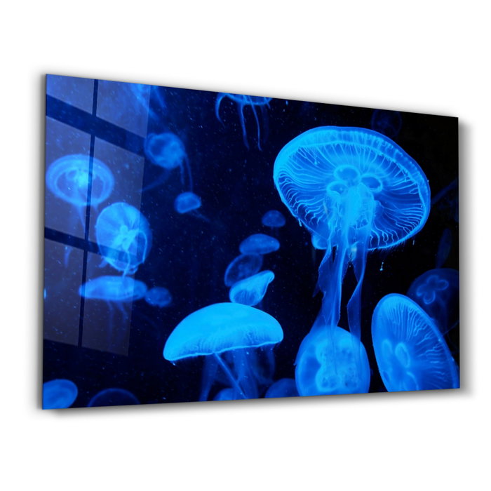 Wallity Pintura Decorativa de Vidrio Templado 46 x 72 cm